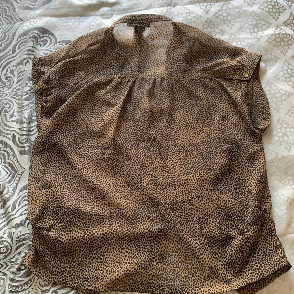 Leopard Print Blouse - Picture 5 of 5